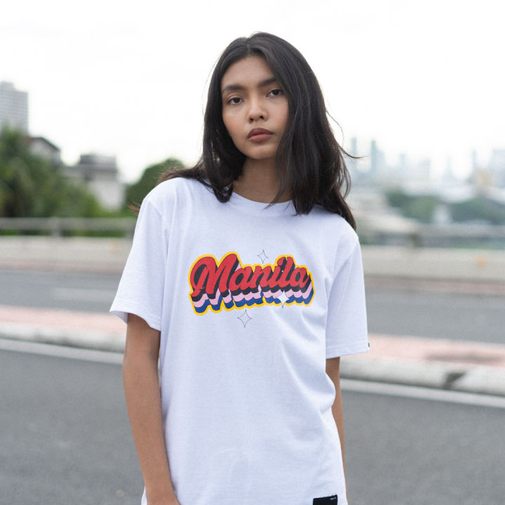 TEAM MANILA MANILA POP TSHIRT (WHITE) | Lazada PH