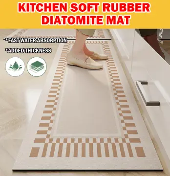 1pc Kitchen Silicone Diatom Mud Water Draining Mat, Water Absorbing Mat For  Sink/ Tableware/ Tea Cup/plate