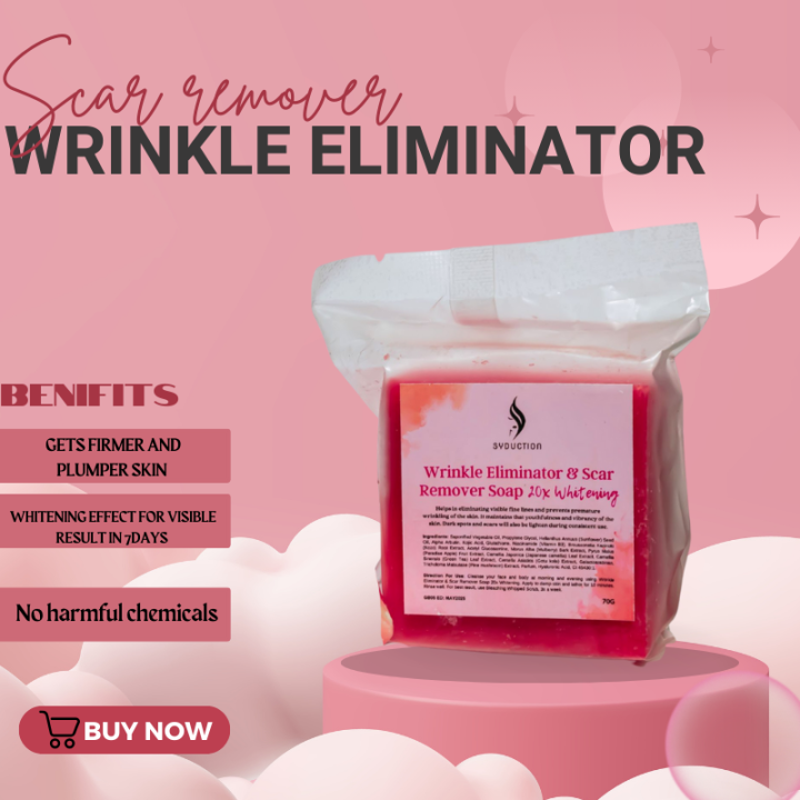 Syduction Wrinkle Eliminator and Scar Remover Soap 20x Whitening
