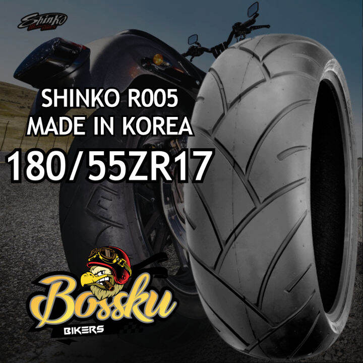 Shinko Tires - 180/55ZR-17 / R005 Series Smoke Bomb | Lazada