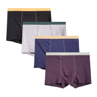 (ร้อน) 4-Packs 2021ใหม่ผู้ชายนักมวย Pantie Lot Underpant หลวมขนาดใหญ่สั้นผ้าฝ้าย Plus 6XL 7XL 8XL 9XL 10XL ชุดชั้นในนักมวยชาย XXXXL