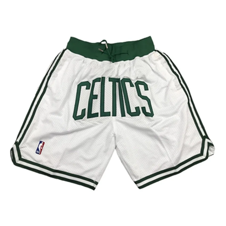 New BostonCelticsJersey JUST DON 2020 Basketball Shorts Tatum  Brown Walker Stitched Pocket Shorts Sweatpants S XXL From  Jersey_nba_store234, $62.18