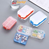LUCKY Health Care 7 Day Pill Storage Bag Pill Container Travel Pill Case Drug Travel Divider 8 Grids Portable Sealed Organizer Pill Box