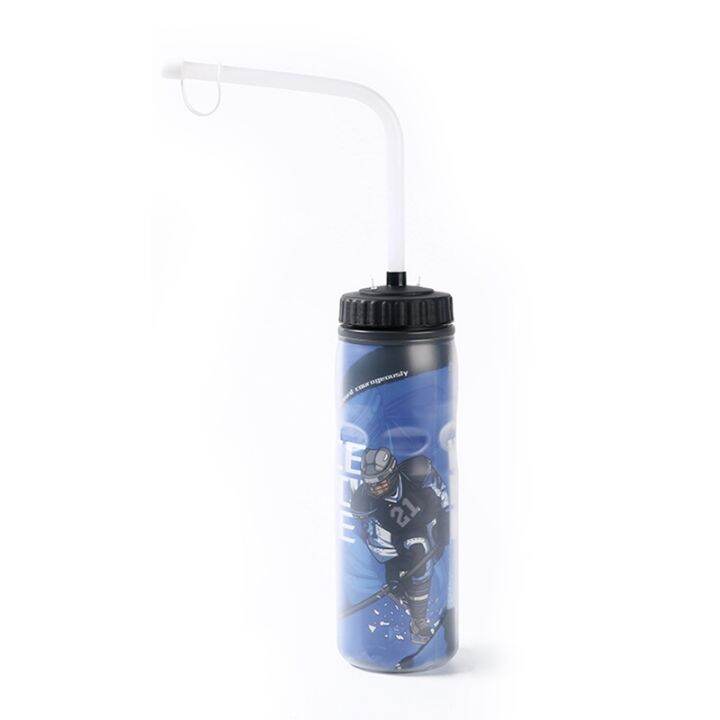 600ML Ice Hockey Water Bottle Portable Football Lacrosse Bottle Classic