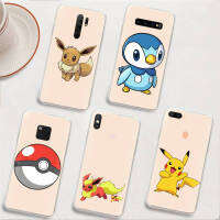 BY122 Pikachu Pokemon อ่อนนุ่ม โปร่งใส เคสโทรศัพท์ หรับ iPhone 13 14 G9 Moto 12 G8 Play Mini SE Power Max Plus Pro