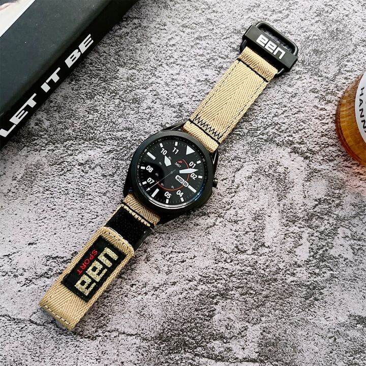 uag-สายนาฬิกาสำหรับ-galaxy-watch-4-46mm-สายแนวสปอร์ตทำจากไนลอนสำหรับ-uag-samsung-gear-s3-amazfit-bip-huawei-gt-2-pro-สำหรับ-huawei-gt2-46mm