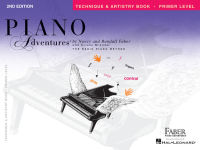 หนังสือเปียโน Basic Piano Adventures Primer Level Technique &amp; Artistry