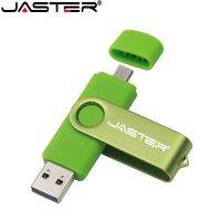 JASTER OTG USB Flash Drive cle usb 2.0 stick 4GB 8GB 16GB 32GB 64GB pen drive Smartphone Pendrive Free TYPE-C adapters Pendrive