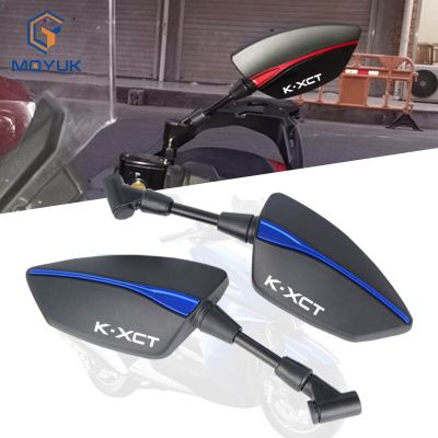 สำหรับ KYMCO K-XCT K XCT KXCT K-Xct 2019 2020 2021 2022อุปกรณ์เสริมรถจักรยานยนต์ ABS + กระจกมองหลังด้ายกระจกอลูมิเนียม
