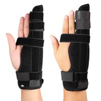 [Rear Waves]ผู้ถือนิ้วป้องกันรั้ง MedicalWrist โรคข้ออักเสบอลูมิเนียมเฝือกข้อต่อแตกหักเสถียรภาพสนับสนุนป้องกัน