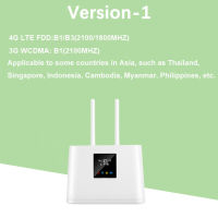 [COD] vsvabefv Router 4G ปลดล็อก4G ซิมการ์ด Router 150 Mbps Wireless Router WiFi 2 PCS เสาอากาศภายนอกพอร์ต wanlan