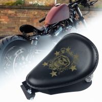 3 Inch Leather Motorcycle Sportster Chopper Boer Custom SOLO Sp Bracket Seat