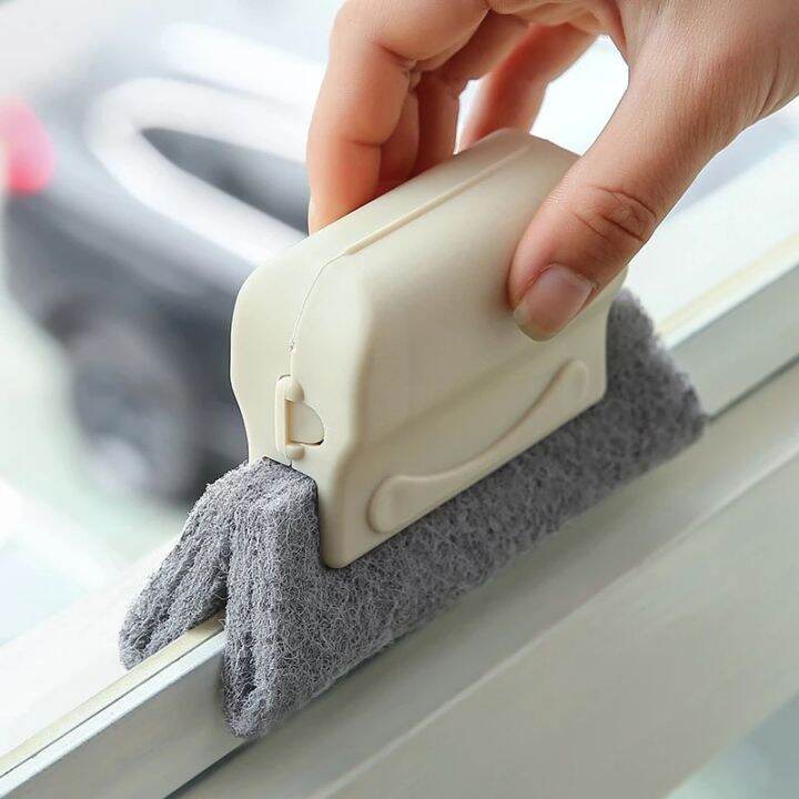 เครื่องมือการทำความสะอาดร่อง2-in-1อเนกประสงค์แปรงทำความสะอาดหน้าต่างห้องน้ำทำความสะอาดช่องว่างพื้นครัวแปรงเล็กๆ50-1ชิ้น
