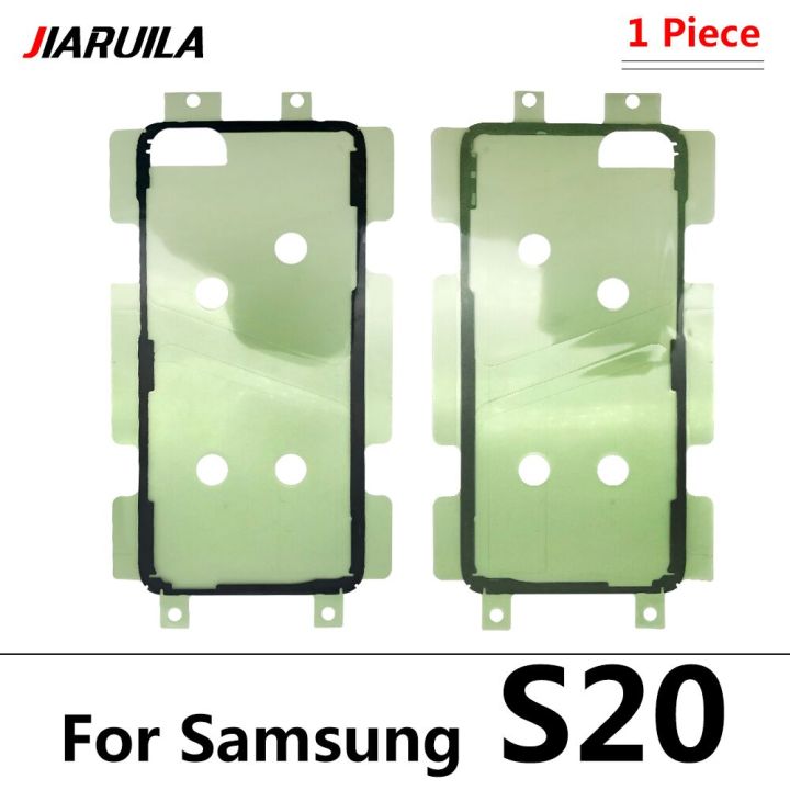 2pcs-waterproof-back-battery-glass-cover-sticker-adhesive-tape-for-samsung-galaxy-s8-s9-s10-s10e-s20-s21-s22-plus-ultra-fe-replacement-parts