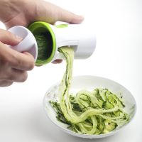 Spiralizer เครื่องสไลด์ผักทรงเกลียวเครื่องตัดผัก1PCS ใช้งานหนักเครื่องตัดบวบพาสต้าก๋วยเตี๋ยวสปาเกตตี