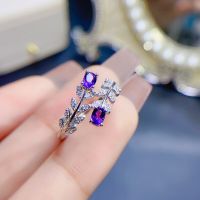 Simple and exquisite 925 Silver Amethyst Ring special price to attract attention