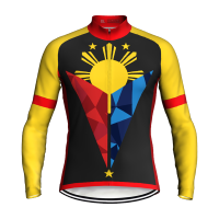 Philippines Long Sleeve Jersey Clothing Road Bicycle MTB Jacket Cycling Top Motocross Sweater Ciclismo Coat Wear Men Shirt