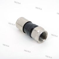 5/10 Pcs RG6 F Type Compression 2.7cm Snap Seal Plug Connector For Sky Satellite Virgin Cable adapter YB23