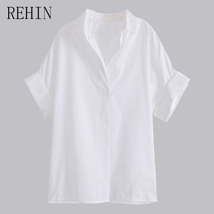 rehin-เสื้อผู้หญิงแขนสั้นฝรั่งเศสหลากหลายใหม่-เสื้อผู้หญิงฤดูร้อนการออกแบบที่ทันสมัยไม่ซ้ำใครและอินเทรนด์ลดอายุ