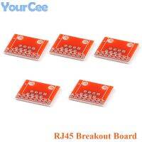 5PCS RJ45 Breakout Board Module RJ45 to DIP Adapter Board DIY Electronics for Arduino