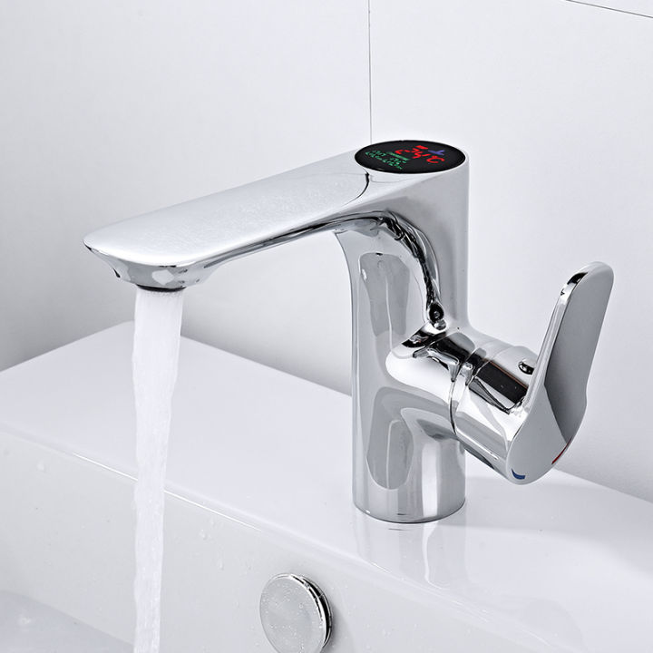 matte-black-faucet-bathroom-basin-tap-with-digital-display-water-power-brass-sink-taps-hydroelectric-power-generation-display