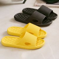 Slippers Mens 2021 Summer Shoes Bathroom Anti-slip Casual Beach Sandals Soft Sole Slide Big Size Female Male Flip Flops