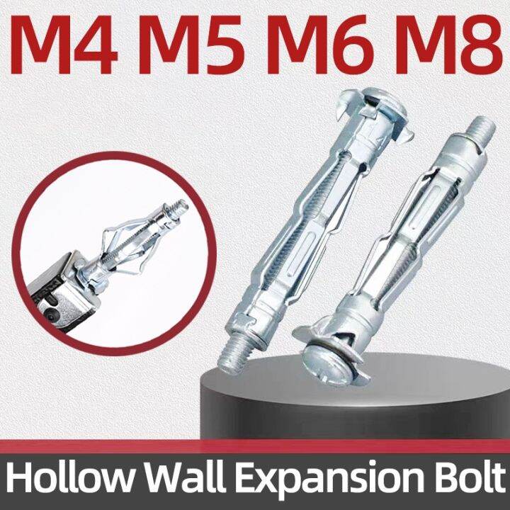 【CW】 Hollow Wall Anchor Kit Plasterboard Screw Fiberboard Rivet