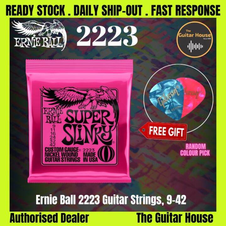 Ernie Ball 2223 Super Slinky 942 Lazada