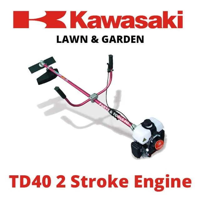 Kawasaki Brush Grass Cutter Td40 2 Stroke Lawn Mower Lazada Ph