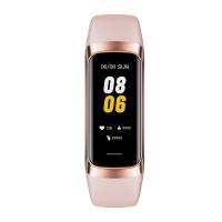 นาฬิกาฟิตเนสกันน้ํา 1.1IN Fitness Monitor 24/7 วัดสร้อยข้อมือสมาร์ทที่ยาวนานนาฬิกาสมาร์ทที่สะดวกสบายมัลติฟังก์ชั่น