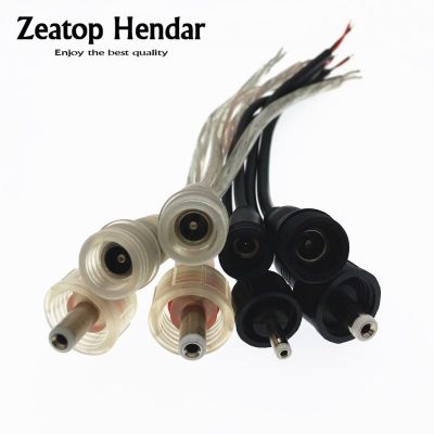 1Pair 3.5*1.35mm / 2.1*5.5mm DC Waterproof Power Plug Male&amp;Female Adatper with 20CM 22AWG 2Pin Wire for 12V RGB LED Strip Light  Wires Leads Adapters