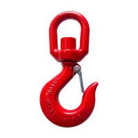 1 Ton Swivel Eye Hook Hanging Industrial Quick Release Shackle Drop Forged Accessories Hardware Alloy Steel Rigging Lifting