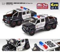 MIJO X Era 1/64 G63 AMG 6X6รถโมเดลเหล็กหล่อ US