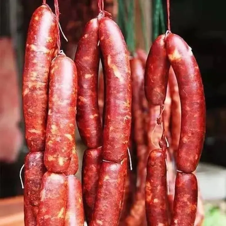 The long dry salted hog casings sausage intestines sichuan pig oviduct