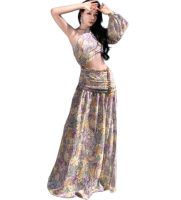 Bellydance Oriental Eastern Asian Desert Swings Robe Belly Dance Dancing Costumes Clothes Bra Belt Skirt Dress Set Suit 3512