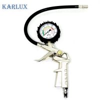 Karlux Tire Guage เกจวัดลมยาง ที่วัดลมยาง พร้อมหัวเติมลม