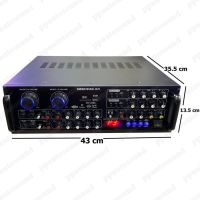 JH เครื่องขยายเสียง POWER AMPLIFIER 4CH STEREO DIGITAL 4CH แท้ AV-3353 เพาเวอร์แอมป์ขยายเสียง แอมป์ขยายเสียง มี Bluetooth MP3 USB SD Card FM 3000W P.M.P.O