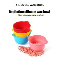 【cw】 400ml Wax Warmer Pot Heat-resisting Silicone Bowls Hair Removal Melting Waxing