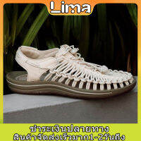 LIMA 2023 [จัดส่งรวดเร็ว]รองเท้าผู้หญิง kenen Sandal สีลม lace-up รองเท้าชายหาดคู่งานปีนเขาพื้นรองเท้านุ่ม 35-44