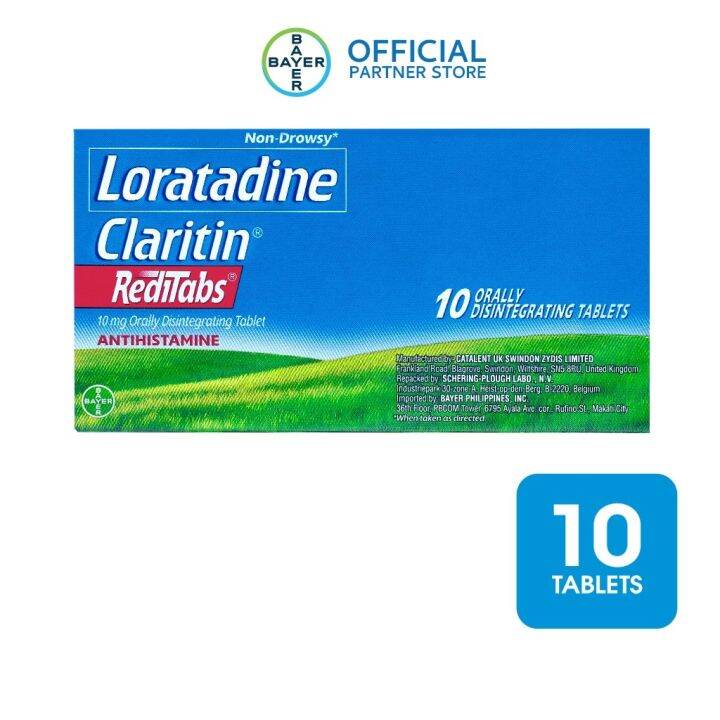 Claritin RediTabs 10mg Tablets Lazada PH