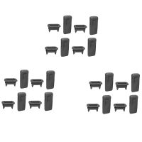 12 Set Door Lock Pin Cap Set +Holding for Mitsubishi Pajero Montero V31 V32 V33 V43 SHOGUN MK2 MB774548 MB775216