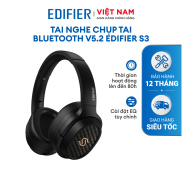 Tai nghe chụp tai Bluetooth V5.2 EDIFIER S3 Thời gian hoạt động lên đến