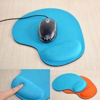 1pc Mouse Mat Soft Silicon Anti-slid Solid Color EVA Wrist Cushion Keyboards Mouse Pads for PC Laptop Keyboard Accessories