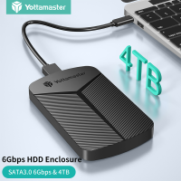 Yottamaster 6Gbps เคส SSD SATA3.0 UASP TRIM กล่อง HDD สำหรับ2.5นิ้ว SATA ฮาร์ดไดรฟ์