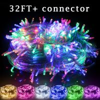 Christmas Lights 10M Decorative Led String Fairy Light 8 Modes Garland Lights For Wedding Party Holiday 220V 110V Tree Light Fairy Lights