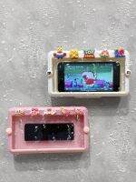 ☞♤ mobile phone waterproof bracket wall-mounted storage cute cartoon creative internet celebrity bathroom wall fixed