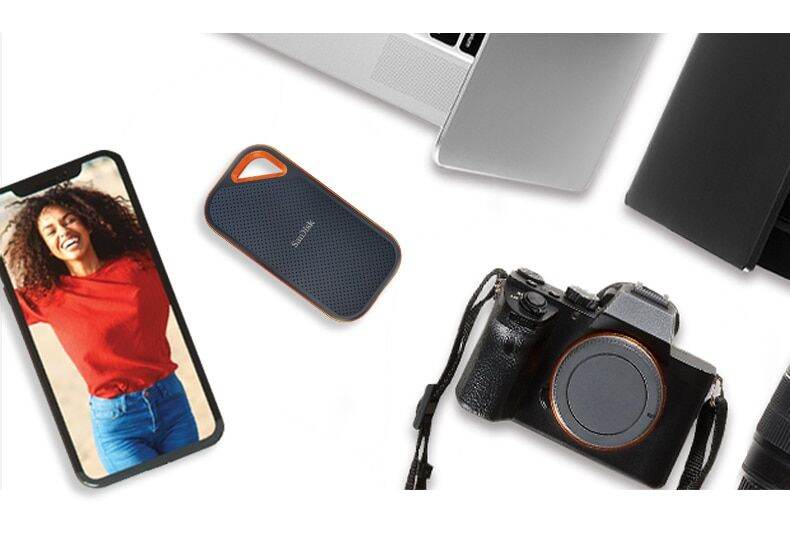 Sandisk E61 E60 E30 SSD E81สุดขีด PRO 4TB 2TB 1TB 480GB USB 3.2 TypeA