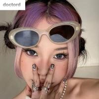 DOCTORD สง่างามแว่นตาขับรถกรอบวงรีเย็นแว่นตาฮิปฮอปแว่นตาแว่นตาขี่จักรยาน Jennie แว่นกันแดดปกป้อง UV เดียวกันแว่นตาผู้ชายแว่นตากันแดดแว่นกันแดดผู้หญิงแสงแดด