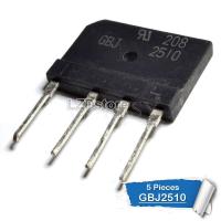 5ชิ้น GBJ2510 KBJ2510 GBJ 2510สะพาน Rectifier ไดโอด25A 1000โวลต์ใหม่เดิม