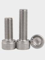 1/2/3pcs 5mm 6mm 8mm 10mm 304 A2-70 Stainless Steel DIN912 Hexagon Hex Socket Cap Allen Head Bolt Screw Nails Screws Fasteners